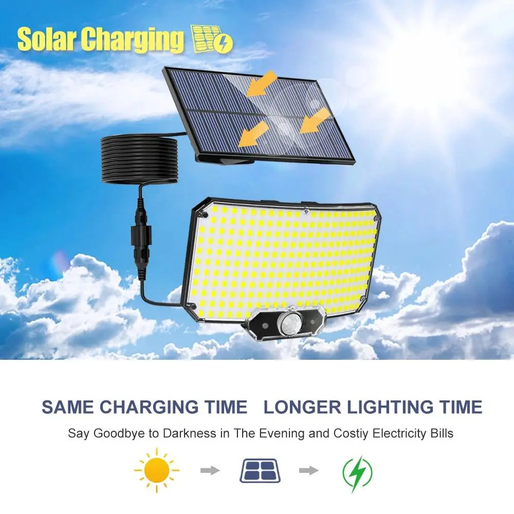 Lampe solaire d'extérieur